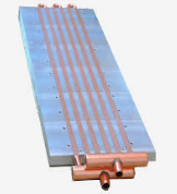 Liquid cold plate Flüssige Kühlplatte