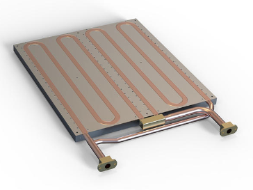 Fl&uuml;ssiger K&uuml;hlplattenk&uuml;hler, 