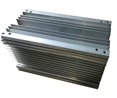 Aluminium air-cooled radiator Luftgekühlter Aluminiumkühler.