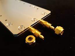 Copper Liquid Cold Plate Kupfer-Flüssigkeitskühlplatte