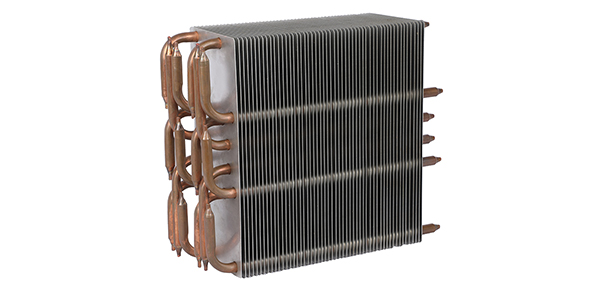 Heat Pipe Heat Sink for IGBT Cooling Heatpipe-Kühlkörper für IGBT-Kühlung