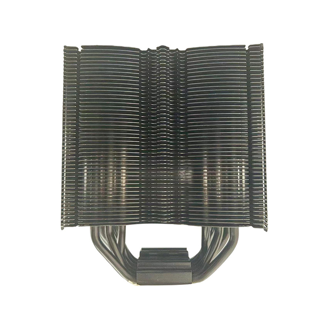Stellen Sie kundenspezifische Kupferrohr-Aluminium-Kühlmodul-Lamellen-Kupferrohr-Kühlkörper her