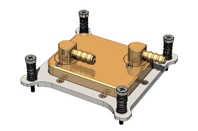 K&uuml;hlplatte f&uuml;r LGA 115X